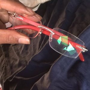 Cartier diamond glasses